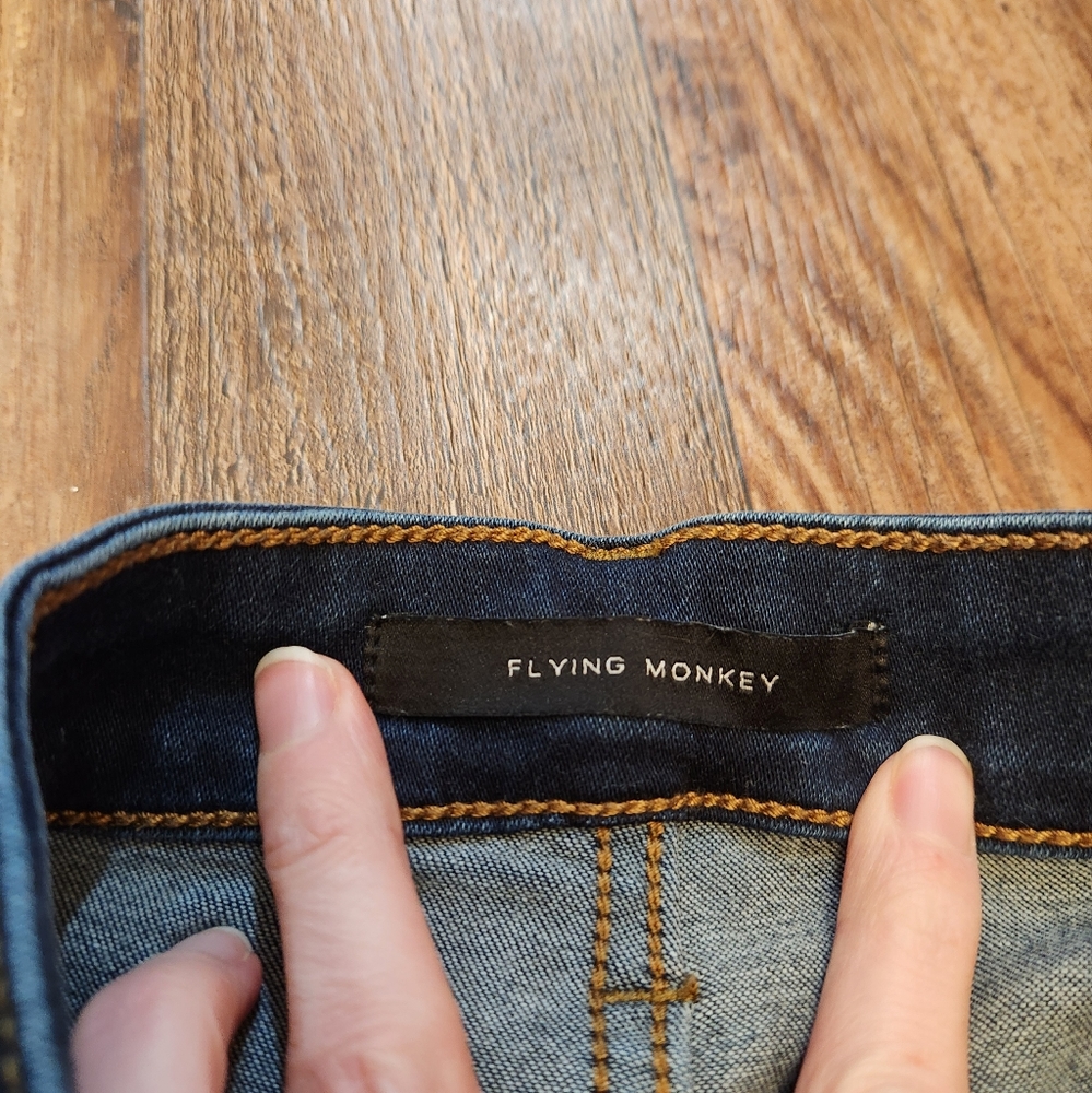 Flying Monkey Mid Rise Skinny Jean - Picture 3 of 4